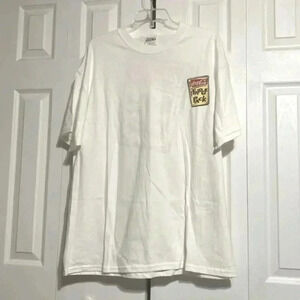 Hanes comfort vintage cotton Coca Cola fridge pack tee shirt top